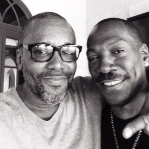 Lee Daniels e Eddie Murphy in un'immagine