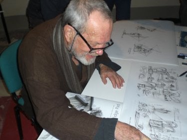 Lucca Effetto Cinema: Terry Gilliam ispeziona personalmente i preparativi dell'evento dedicato a Terry Gilliam