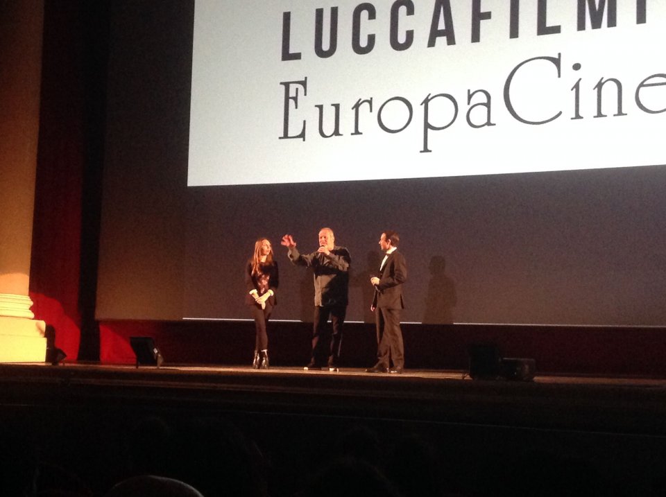 Terry Gilliam riceve il premio onorario del Lucca Film Festival