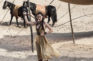 Il trono di spade: Jessica Henwick interpreta Nym Sand in una scena del primo episodio