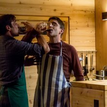 Ho ucciso Napoleone: Libero De Rienzo e Adriano Giannini in una scena del film