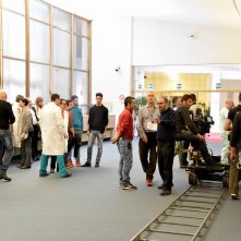 Giuseppe Tornatore sul set dello spot MediCinema