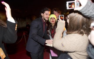 Il trono di spade 5 - Kit Harington alla premiere di Londra