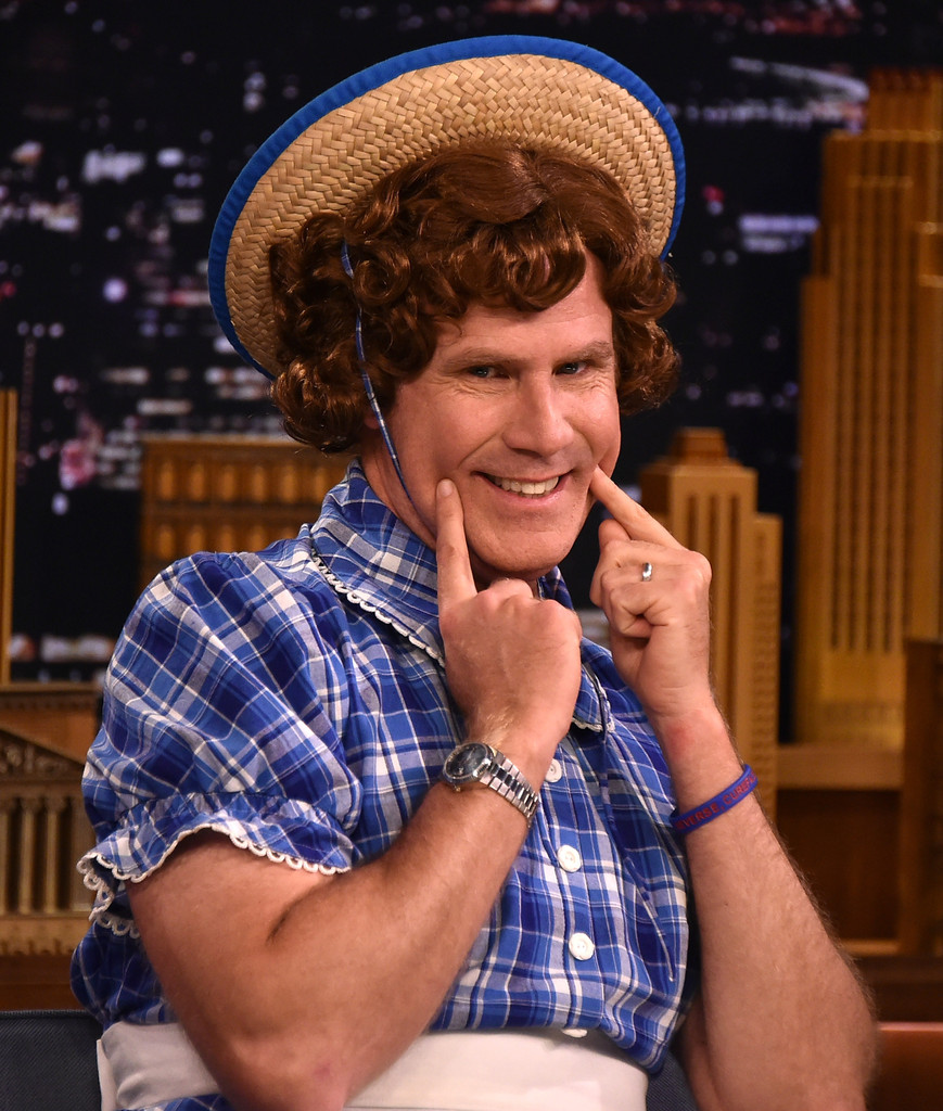 Will Ferrell travestito da 'Little Debbie' durante lo Show di Jimmy Fallon