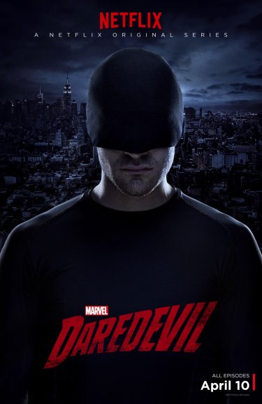 Daredevil: un poster per la serie con Charlie Cox