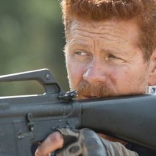 The Walking Dead: l'attore Michael Cudlitz in una scena dell'episodio Spend