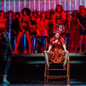 Royal Opera House - Ascesa e discesa della città di Mahagonny: Christine Rice in una scena