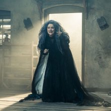 Into the Woods: la Strega Meryl Streep in una scena del film
