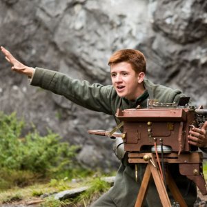 Soldato semplice: Antonio Orefice in una scena del film