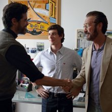 Se Dio Vuole: Alessandro Gassman con Enrico Oetiker e Marco Giallini in una scena