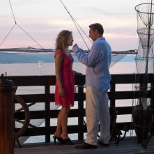 Tempo instabile con probabili schiarite: John Turturro con Carolina Crescentini in una scena del film