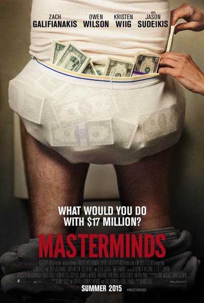 Masterminds Poster 405X600