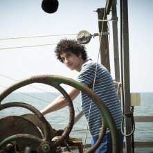 Short Skin: Matteo Creatini in barca sul set del film