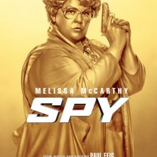 Spy: ecco una nuova locandina che vede Melissa McCarthy tutta d'oro