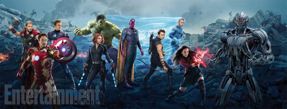 Avengers: Age of Ultron - Il banner realizzato per Entertainment Weekly