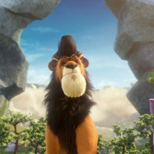 Ooops! Ho perso l'arca: l'eleganza del Leone in una scena del film animato