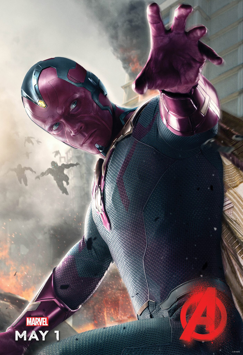 Avengers: Age of Ultron - Il character poster di Visione