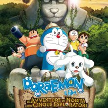 Locandina di Doraemon Il Film - Le Avventure di Nobita e dei Cinque Esploratori