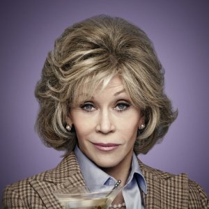 Grace and Frankie: Jane Fonda in un manifesto promozionale