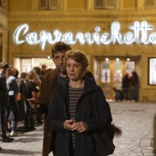 Mia madre: Nanni Moretti e Margherita Buy in una scena del film drammatico