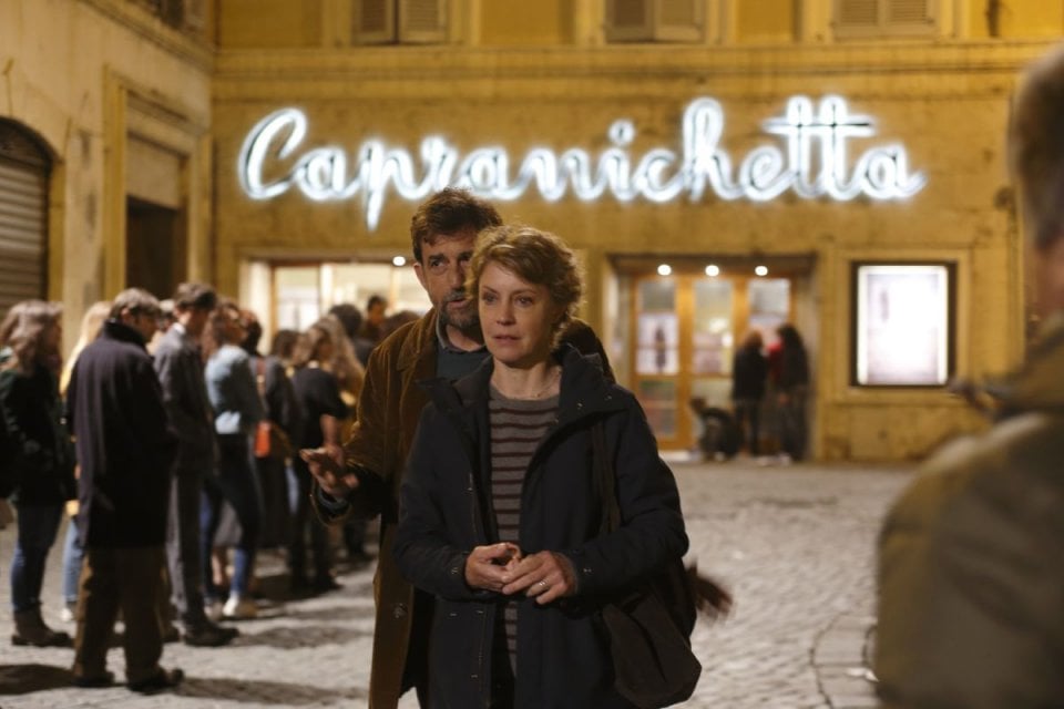 Mia madre: Nanni Moretti e Margherita Buy in una scena del film drammatico