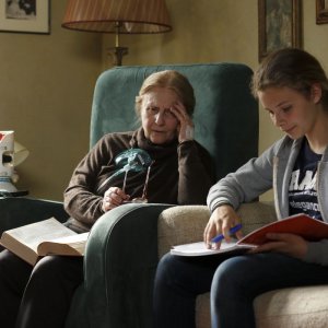 Mia madre: Giulia Lazzarini con Beatrice Mancini in una scena del film