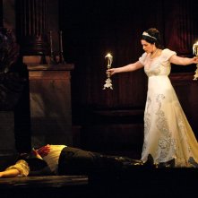 Royal Opera House - Tosca: Angela Gheorghiu sul palcoscenico in un momento dello spettacolo
