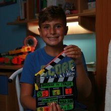 I bambini sanno: il bambino Davide Arseni sul set del documentario