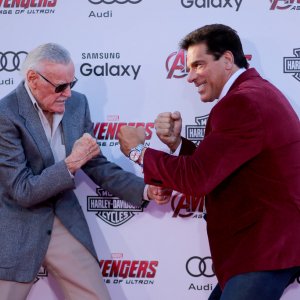 The Avengers: Age of Ultron - Lou Ferrigno e Stan Lee alla premiere