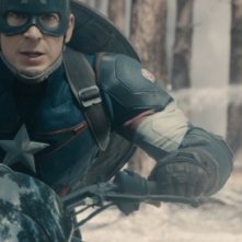 Avengers: Age of Ultron - Captain America in una scena del film