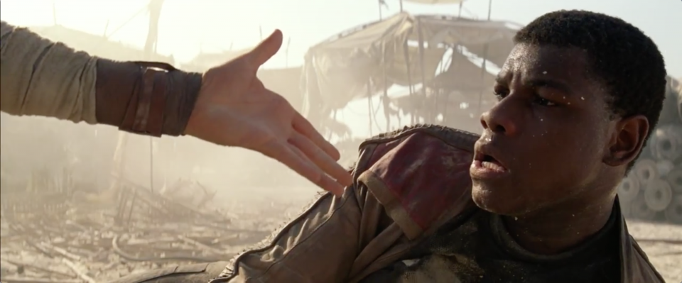 Star Wars: Episode VII - The Force Awakens: John Boyega in the second teaser moment