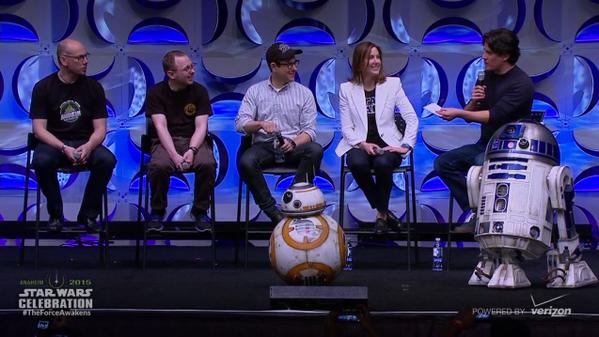 Star Wars: Episodio VII - Il Risveglio della Forza: un'immagine del panel