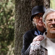Youth - La giovinezza: Michael Caine con Harvey Keitel in una scena del film