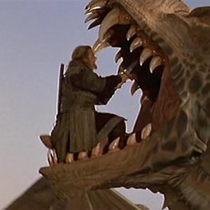 Una scena di Dragonheart 3
