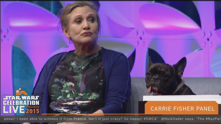 Star Wars Celebration: Carrie Fisher panel
