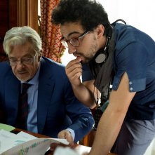 Il ragazzo della Giudecca: Giancarlo Giannini con il regista Alfonso Bergamo sul set del film
