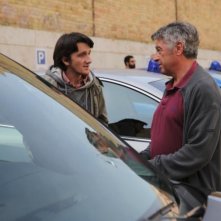 Squadra mobile: gli attori Filippo Crotti e Antonio Catania in un'immagine tratta dalla serie