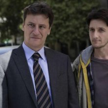 Squadra mobile: gli attori Giorgio Tirabassi e Filippo Crotti