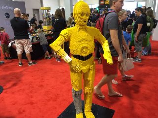 Star Wars Celebration: la versione LEGO di D3BO