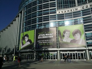 Star Wars Celebration ad Anaheim