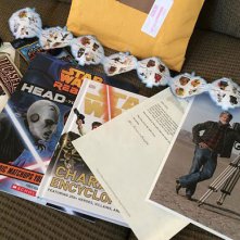 I regali inviati da George Lucas al piccolo seguace Colin Gilpatric