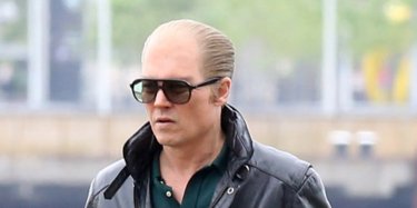 Black Mass: Johnny Depp calvo sul set