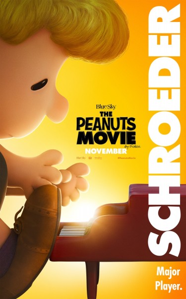 The Peanuts Movie Poster Schroeder 375X600