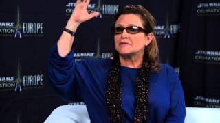Carrie Fisher alla Star Wars Celebration