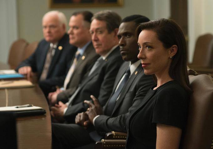 House of Cards: l'attrice Elizabeth Marvel in una scena di Capitolo 27