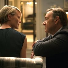 House of Cards: i protagonisti Robin Wright e Kevin Spacey