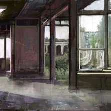 Luigi Marchione, bozza scena per La Febbre