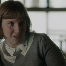 Girls: Lena Dunham in una scena di Daddy Issues