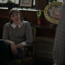Girls: Lena Dunham in una scena dell'episodio Daddy Issues