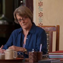 Ritorno al Marigold Hotel: Maggie Smith nei panni di Muriel, la co-proprietaria del Marigold, in una scena del film